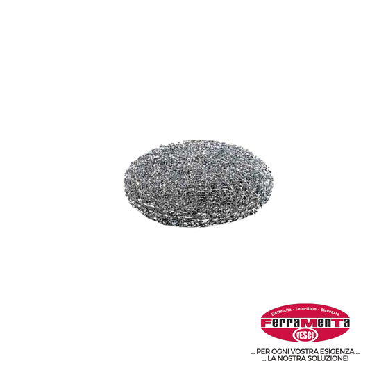 SPUGNE PAGLIETTE ACCIAIO ZN GR.30 (Pezzi per confezione: 25) (Cod.art. 630885)