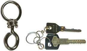 GIVOLARINI PER CHIAVI FILO NICHELATO