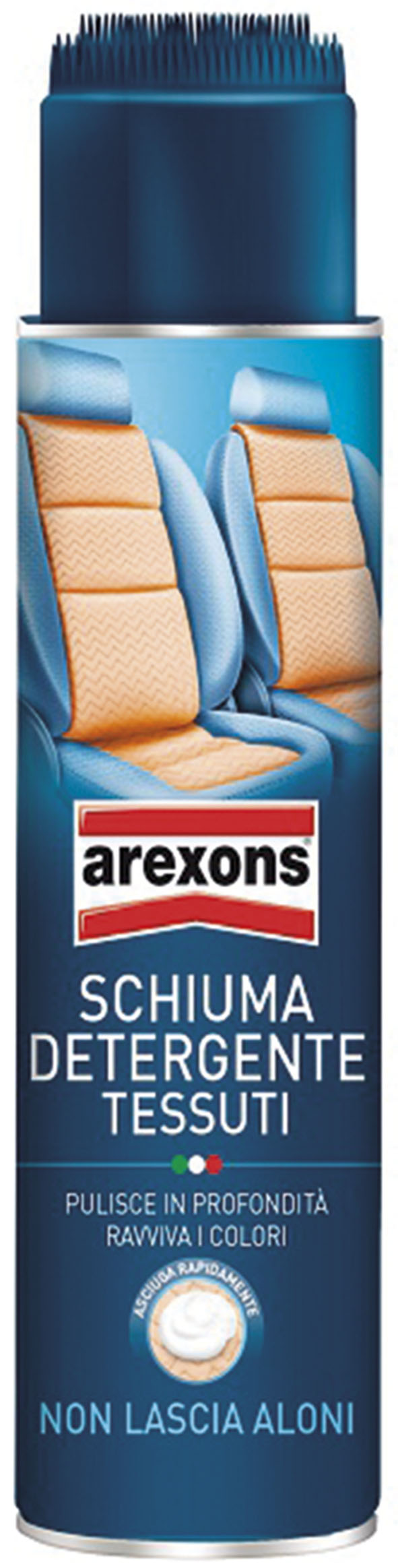 SCHIUMA DETERGENTE TESSUTI AUTO AREXONS 8269