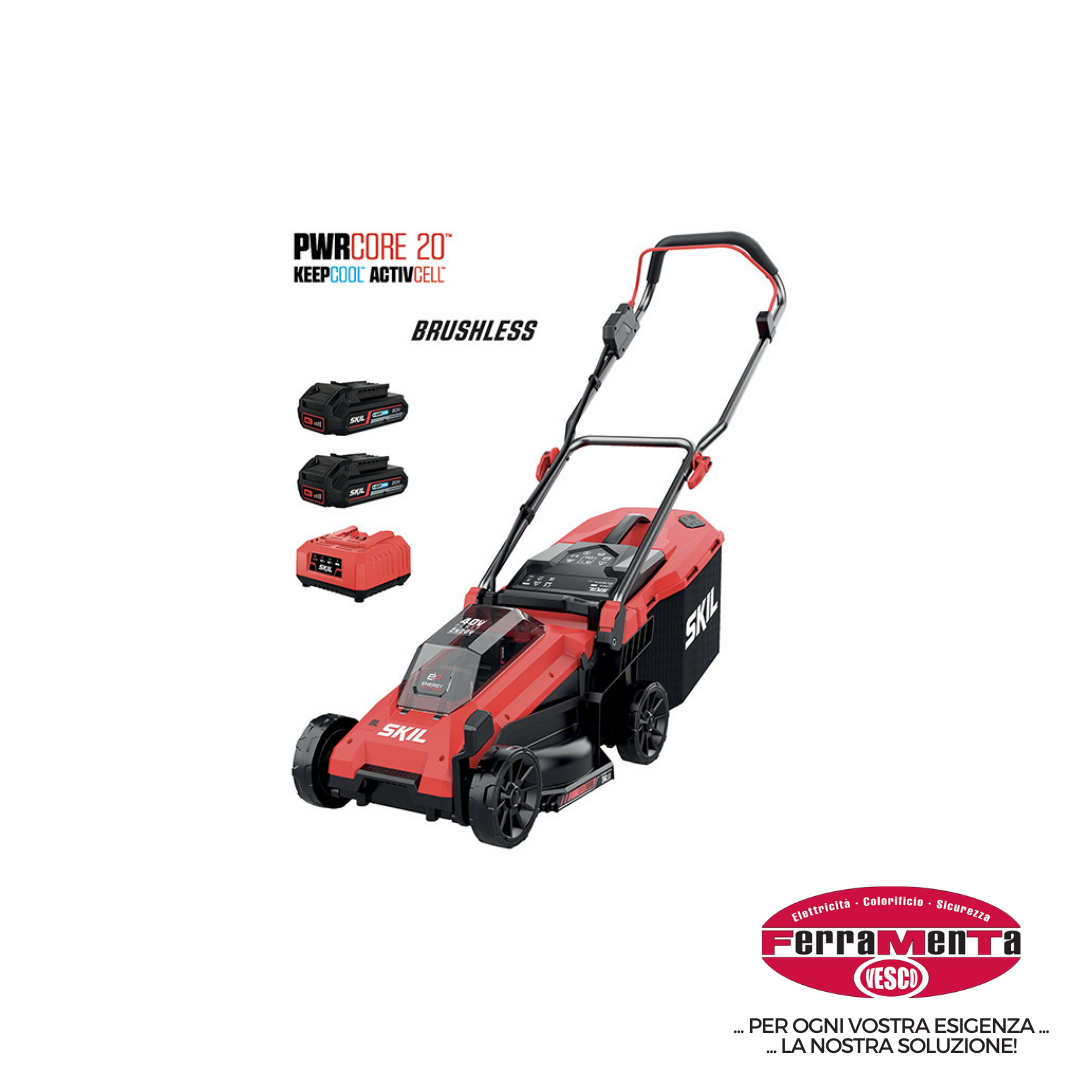 RASAERBA BATTERIA SKIL