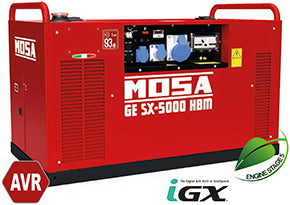MOTOGENERATORI MOSA GESX-5000HBM AVR