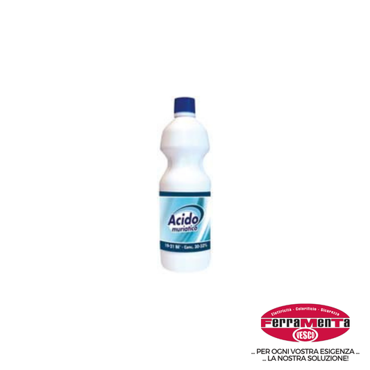 ACIDO MURIATICO PURO LT.5 (Pezzi per confezione: 4) (Cod.art. 70662)