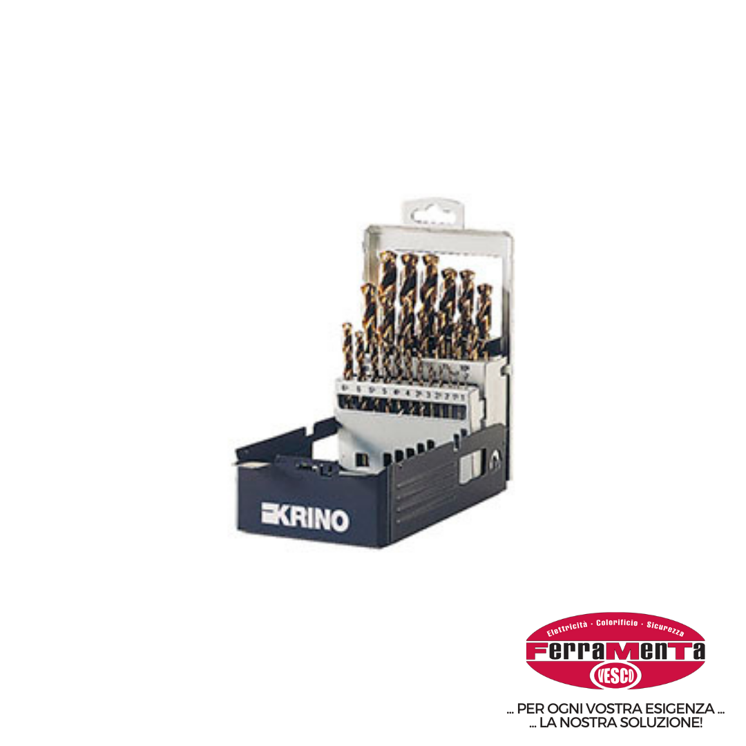 PUNTE ELICOIDALI HSS PER METALLO