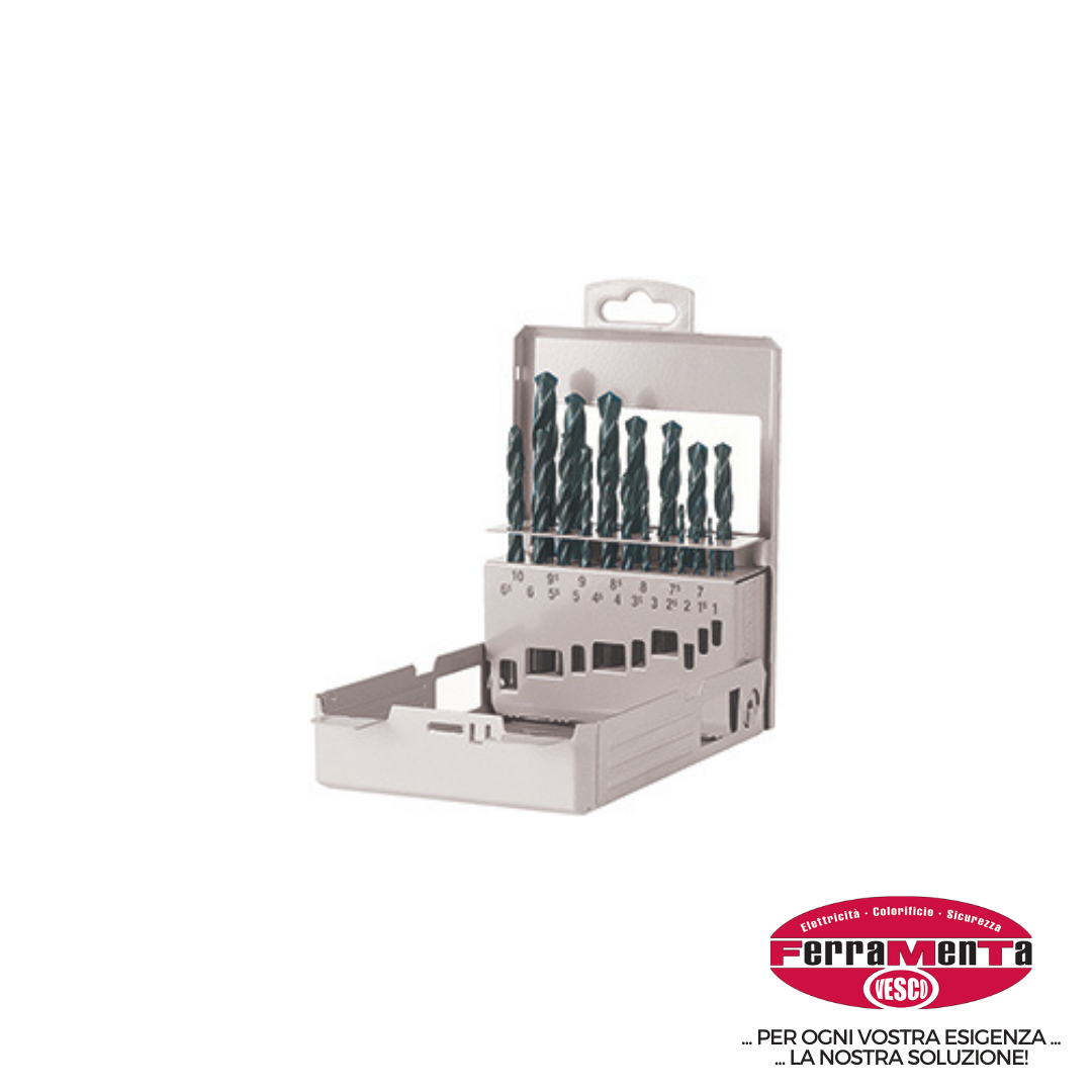 PUNTE ELICOIDALI HSS PER METALLO