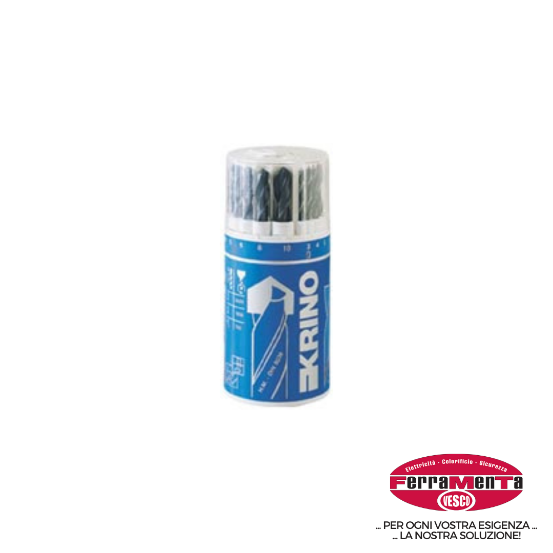 PUNTE ELICOIDALI HSS PER METALLO