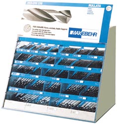 PUNTE ELICOIDALI HSS SERIE CORTA ESPOSITORE 880 PZ