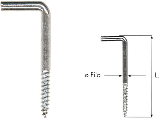 RAMPINI A VITE ART.104 1/2I INOX