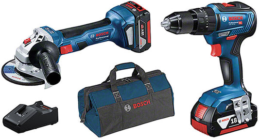 KIT BOSCH BAT. GSB 18V-55 +GWS 18V-7