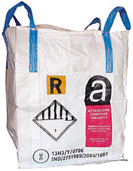SACCHI BIG-BAG PER AMIANTO OMOLOGATI ONU 13H3Y