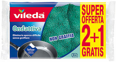 SPUGNE VILEDA ONDATTIVA PZ.2+1