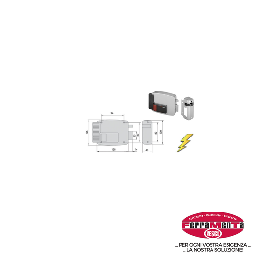 SERRATURE CISA APPLICARE ELETTRICHE
