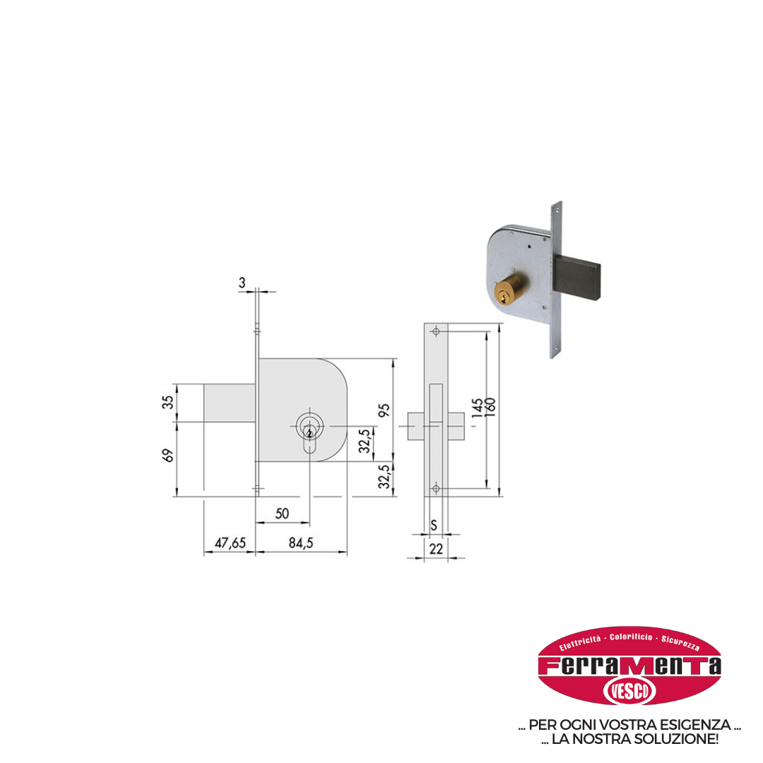 SERRATURE CISA INFILARE