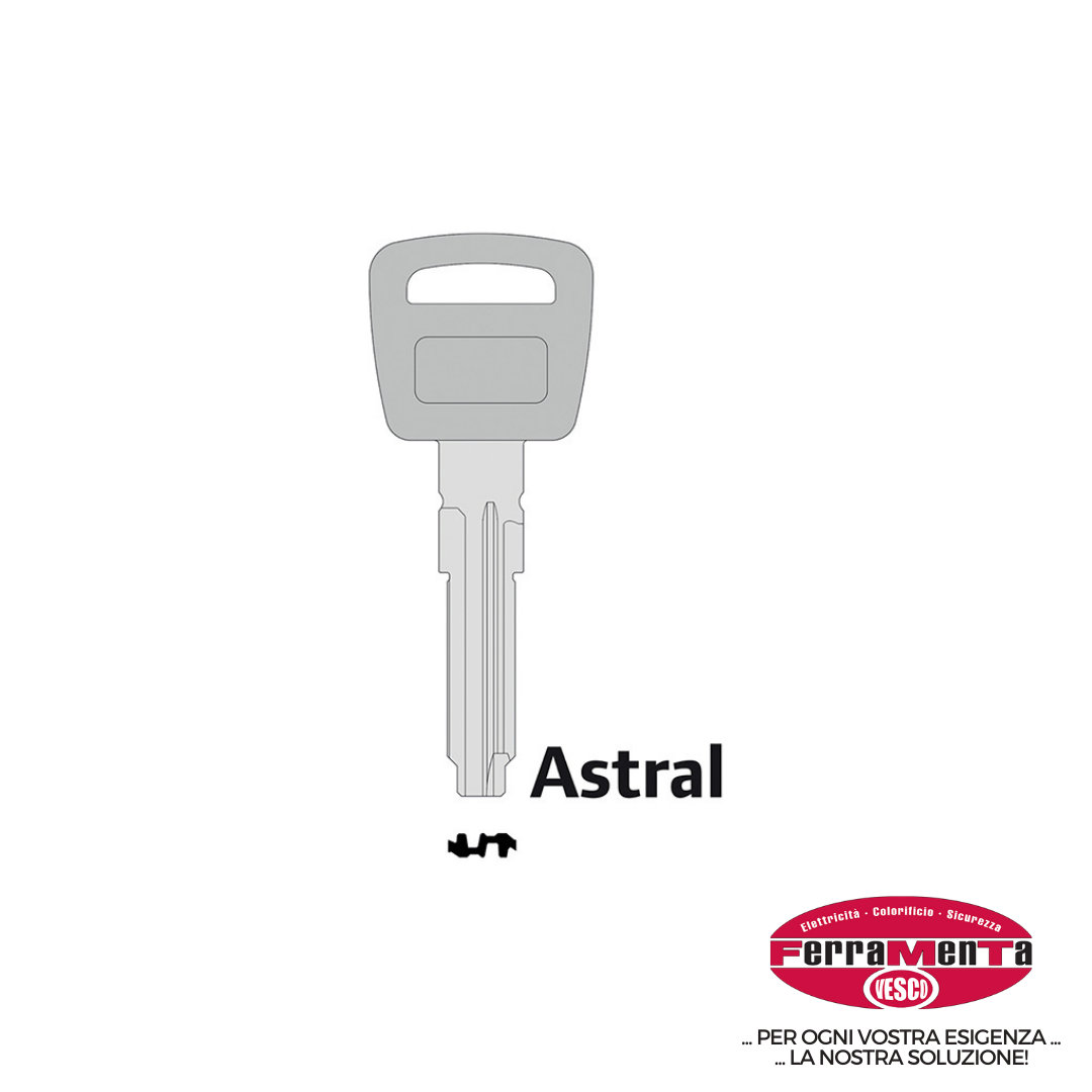 CHIAVI CISA P ASTRAL NYL 00620.90.0 (Pezzi per confezione: 10) (Cod.art. 837701)