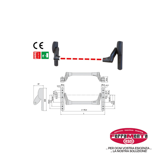 MANIGL.CISA INF.FAST PUSH 59617.FR (Cod.art. 837725)