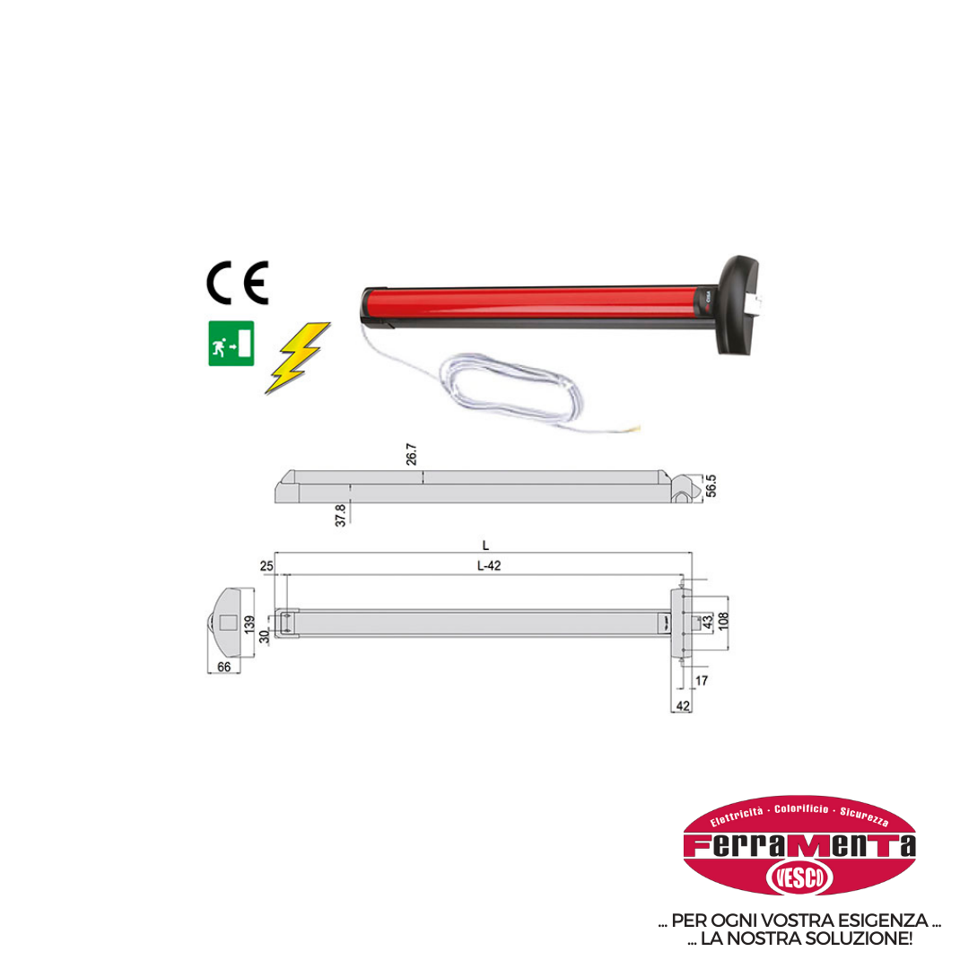 MANIGL.CISA MOTOR. E-FAST 59851.10 (Cod.art. 837743)