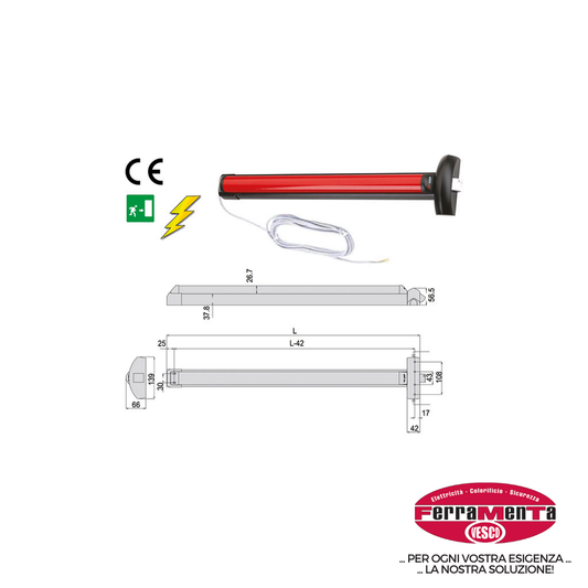 MANIGL.CISA MOTOR. E-FAST 59851.10 (Cod.art. 837743)