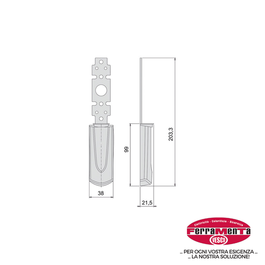 PLACCHE CISA CIECHE 7176.66 (Cod.art. 837792)