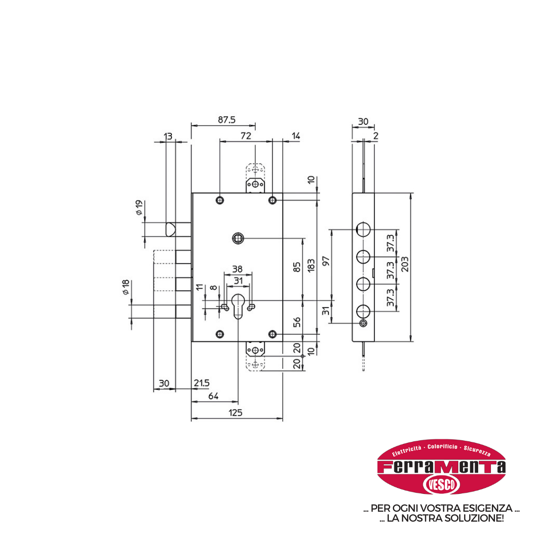 SERRATURE CISA PORTE BLINDATE