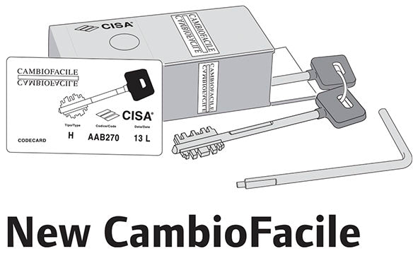 KIT CAMBIO FACILE NEW CISA ART.06520.50