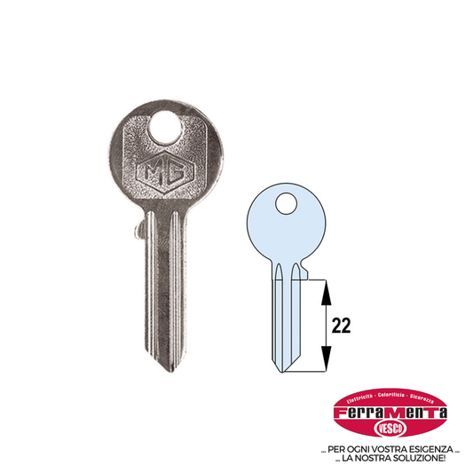 CHIAVI MG N K030410 4SP DX (Pezzi per confezione: 20) (Cod.art. 839250)