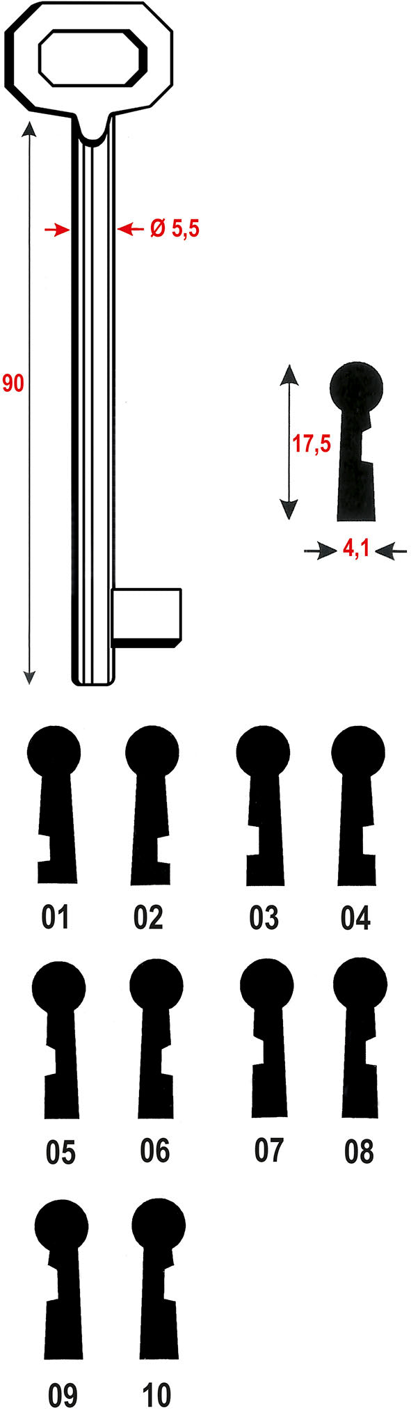 CHIAVI PATENT