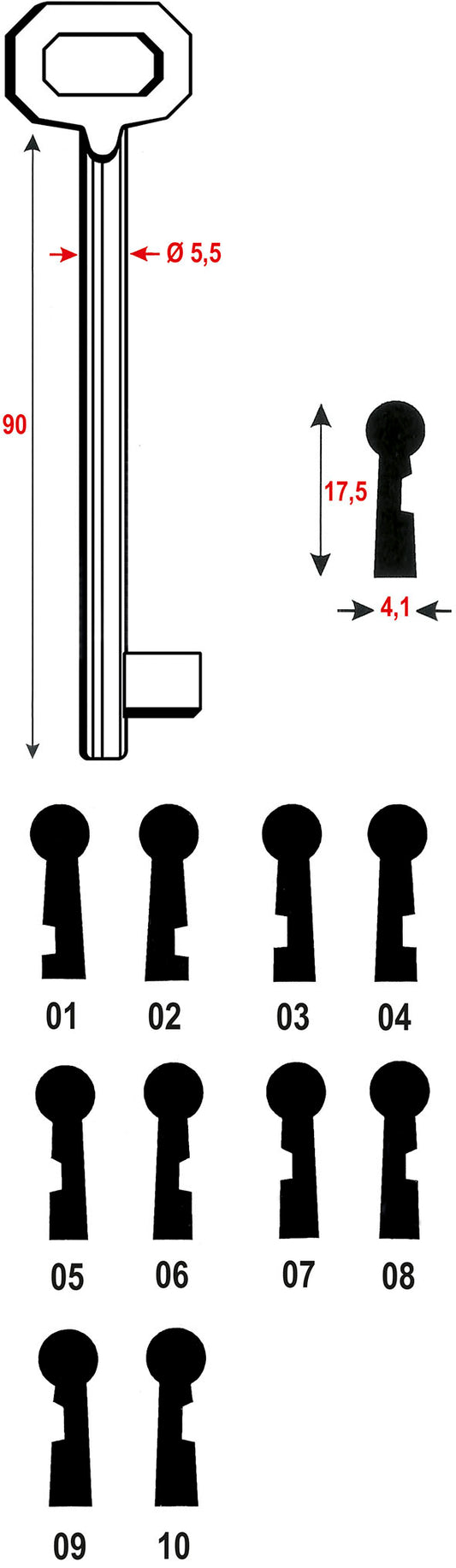 CHIAVI PATENT
