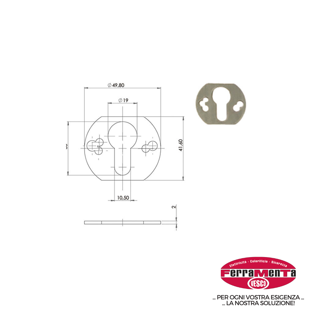 SPESSORI PER PROTEZIONE CILINDRO