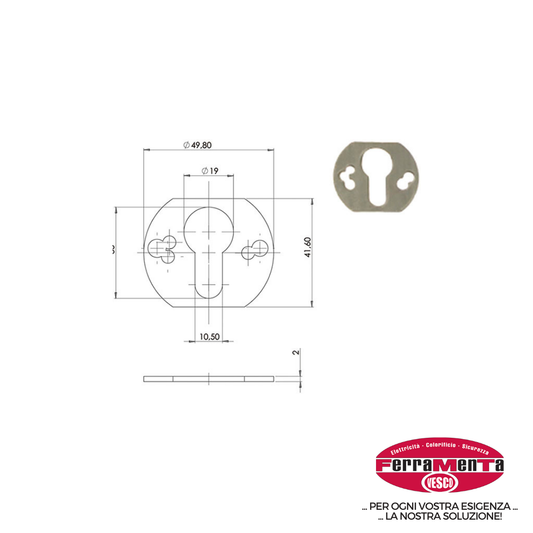SPESSORI PER PROTEZIONE CILINDRO
