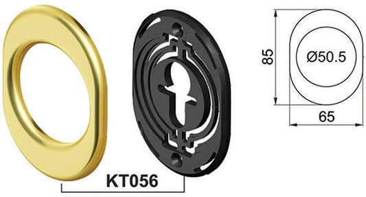 BOCCHETTE DISEC KT056 F.PROTEZIONE CILINDRO