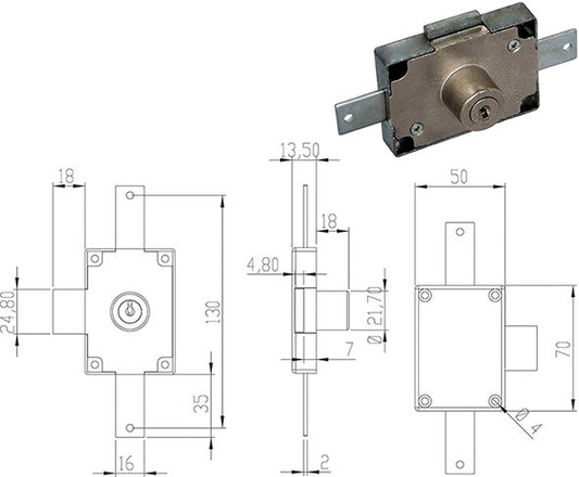 SERRATURE PER MOBILI OMR 220330-220331