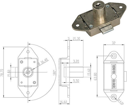 SERRATURE PER MOBILI OMR 240401