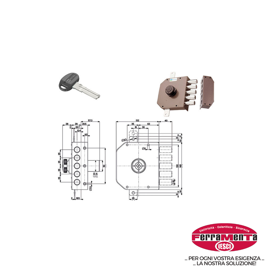 SERRATURE MOTTURA APPLICARE