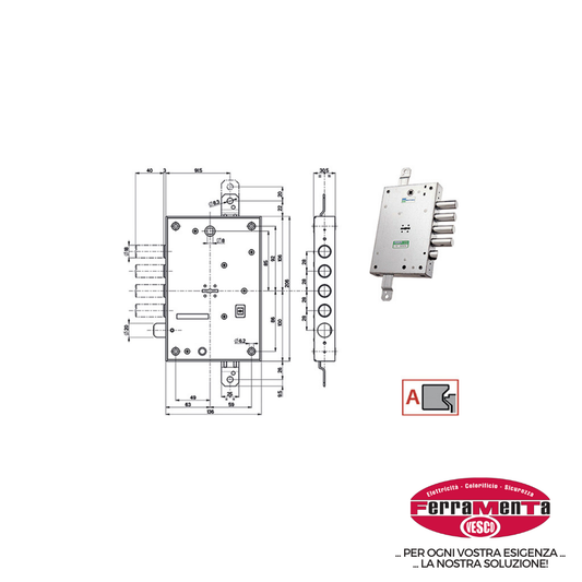 SERRATURE MOTTURA PORTE BLINDATE