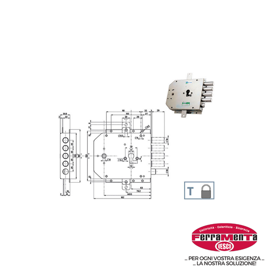 SERRATURE MOTTURA PORTE BLINDATE