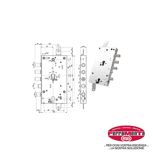 SERRATURE MOTTURA PORTE BLINDATE