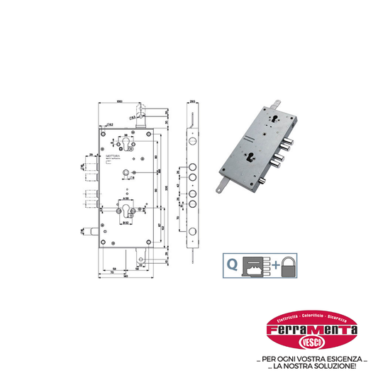 SERRATURE MOTTURA PORTE BLINDATE