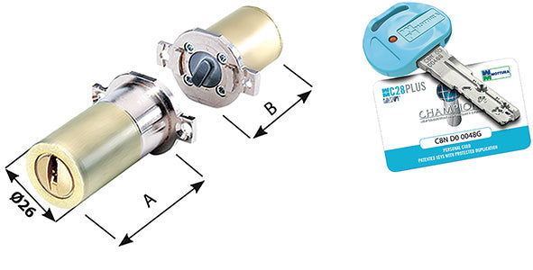 CILINDRI MOTTURA C28+ PLUS TIPO FICHET