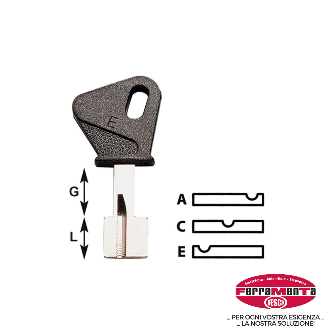 CHIAVI MOTTURA S 92105 A NERA POMPA (Pezzi per confezione: 10) (Cod.art. 845880)