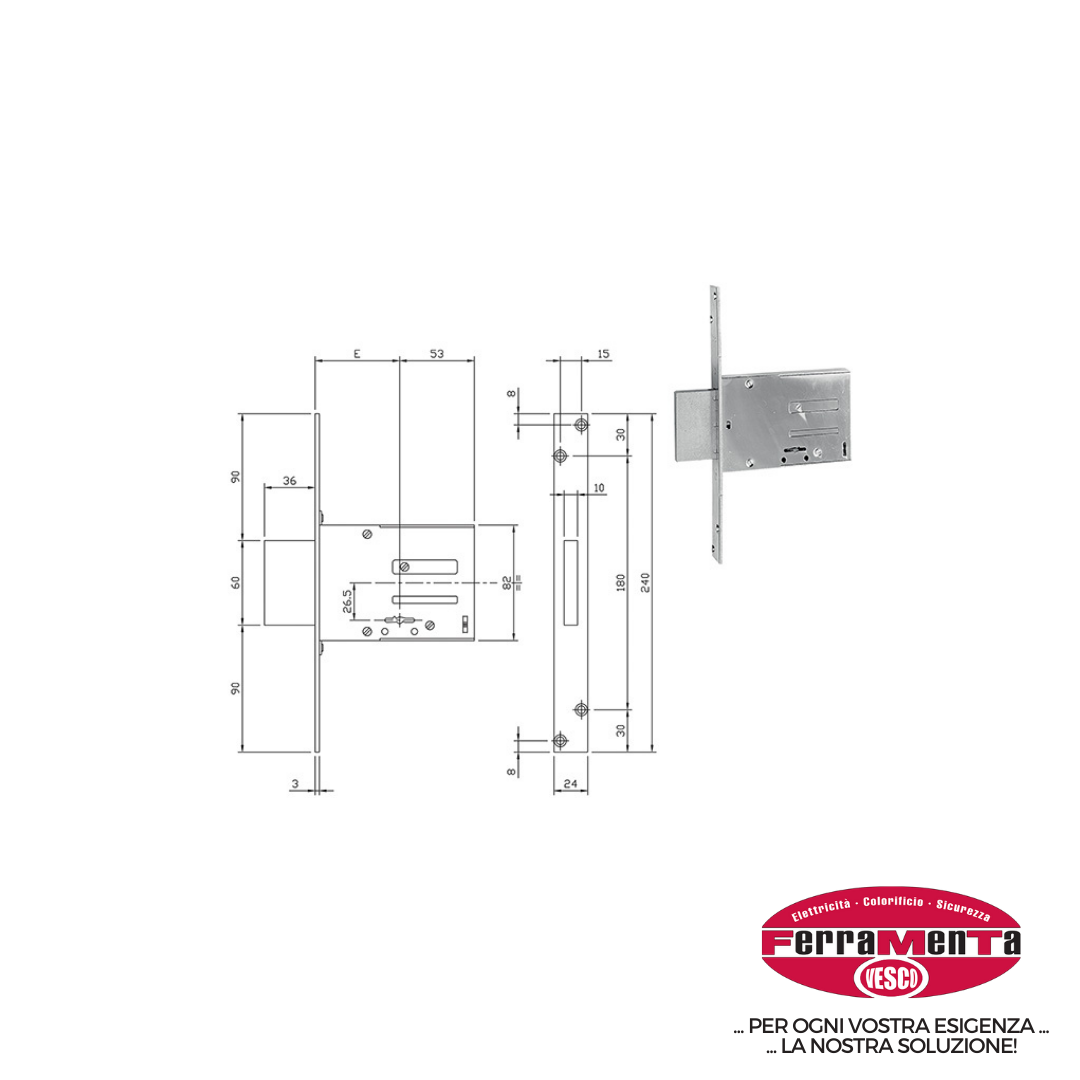 SERRATURE ISEO INFILARE