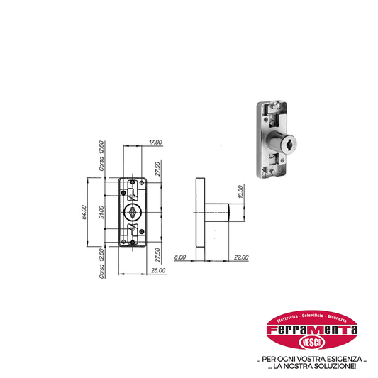SERRATURE MERONI PER MOBILI