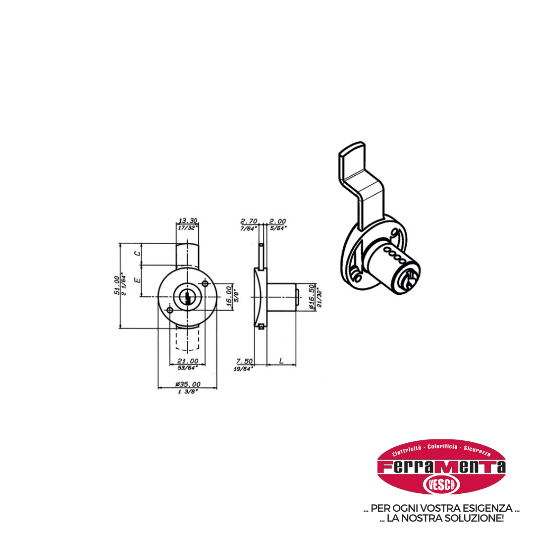 SERRATURE MERONI PER MOBILI