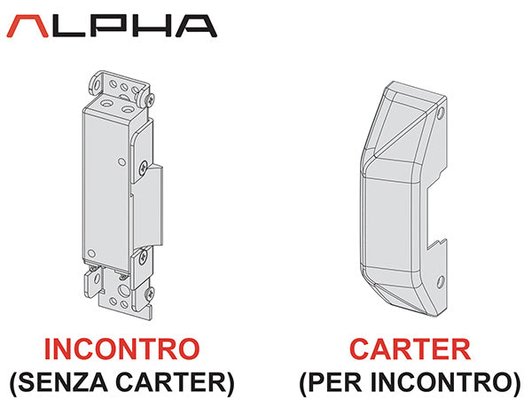 ACCESSORI CISA MANIGLIONI ANTIP. ALPHA