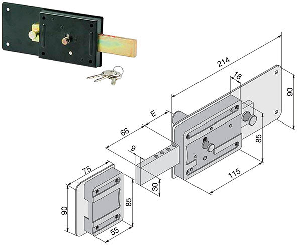 FERROGLIETTI WELKA 012 CIL.FISSO 6 MANDATE