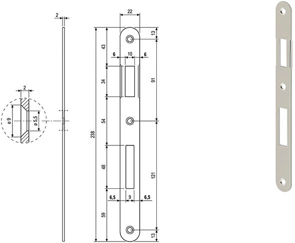 CONTROPIASTRE AGB PATENT GRANDE BT ART.590.01