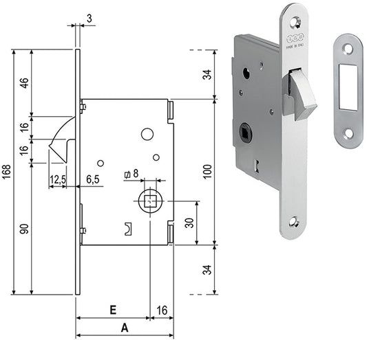 SERRATURE AGB PORTE SCORREVOLI