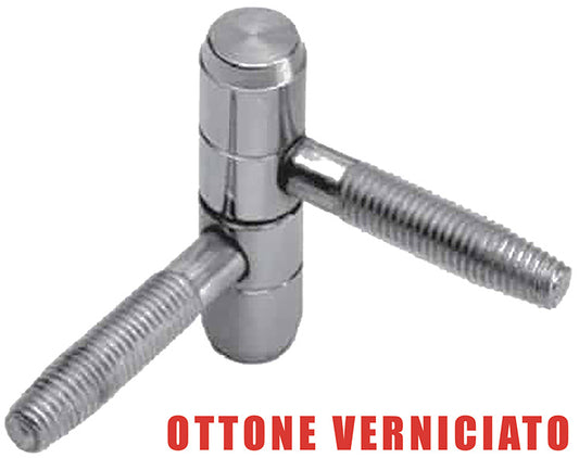 CERNIERE PER LEGNO AGB ANUBA OTTONE VERNICIATO