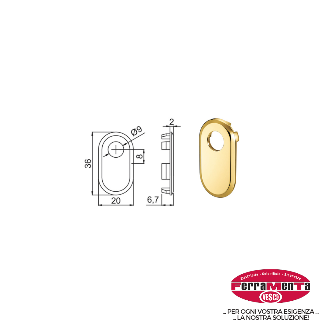 ADATTATORI SECUREMME CIL/COD OTTONE (Cod.art. 862146)