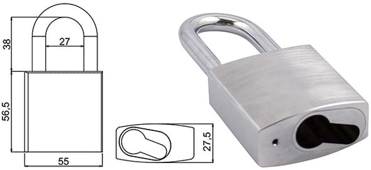 LUCCHETTI SECUREMME AD ARCO X 1/2 CILINDRO 30-10
