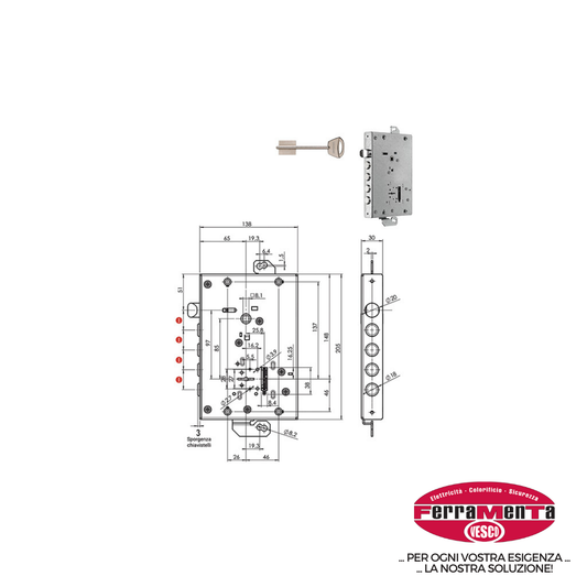 SERR.MULTLOCK MATRIX DM *C* I28 (Cod.art. 879326)