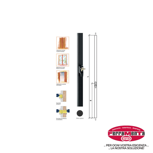 SBARRE MULTLOCK NE CI 2500 EMA (Cod.art. 879365)